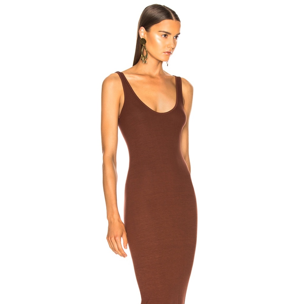 Enza Costa Ribbed Tank Dress